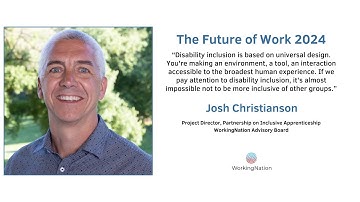 By nature, a workplace that is inclusive of people with disability is inclusive of everyone