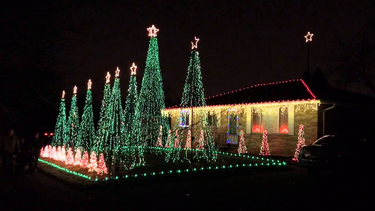 Christmas Lighting Parma w Dylan YouTube