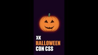 Calabaza de Halloween 🎃 con HTML y CSS (speed design).