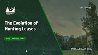 The Evolution of Hunting Leases | Base Camp Leasing