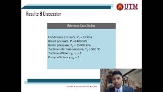 Final Year Project - Simulation of Rankine Cycle with Close Feed Water Heater