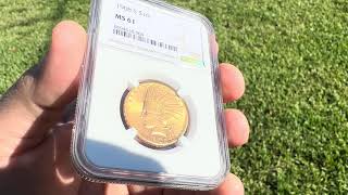 1908-S Indian NGC MS61 $10 Featured Rare Coin Video