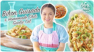 Bihon Guisado and Homemade Chili Garlic Oil | Judy Ann