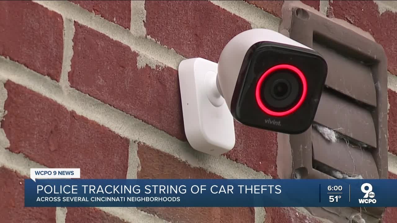 Police track string of car thefts around Cincinnati - YouTube