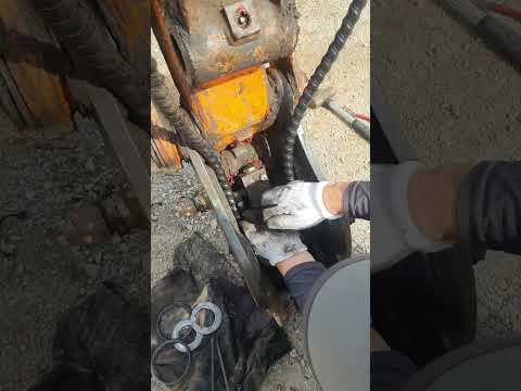 real 퀵클램프 유압호스 정비 backhoe attachment operator excavator JjGo
