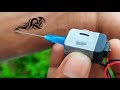 How To Make a Permanent Tattoo Machine At Home | 100% Success