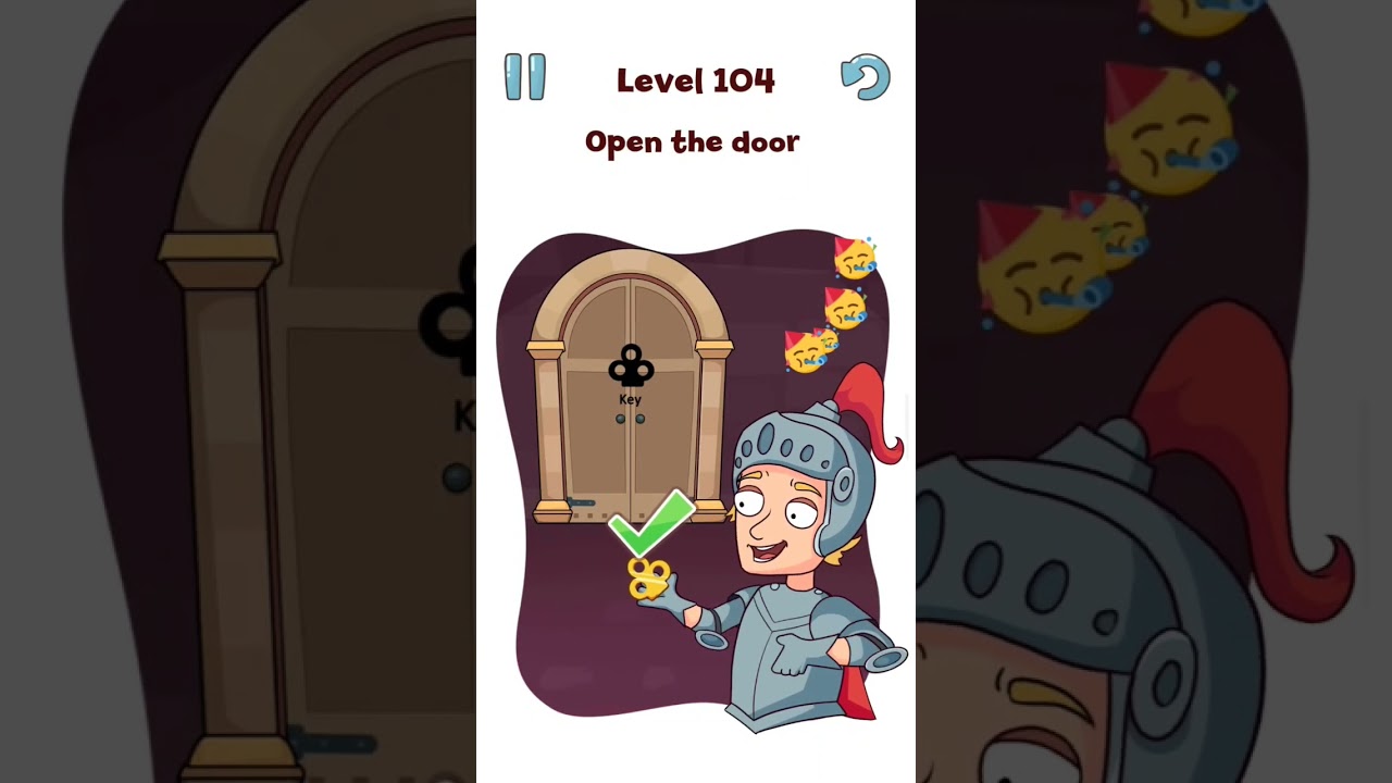 DOP Ban: Delete One Part - Open The Door - Ban Erase Game Level 104 Solution