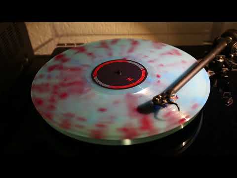 Hollywood Burns — Hollywood Burns ‎– Invaders on 12" Blue with Splatter Vinyl Full HD Recording