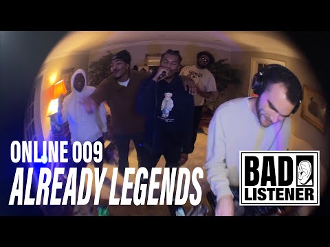 Smooth Detroit Rap Cypher in the Living Room | Already Legends - BAD LISTENER 009