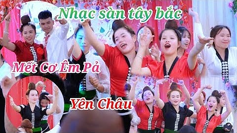 NHẠC SÀN TÂY BẮC NHẢY NHIỆT TÌNH TẠI LỄ THÀNH HÔN MINH QUÂN & THÚY NGA BẢN ĐÔNG TẤU XÃ CHIỀNG ĐÔNG