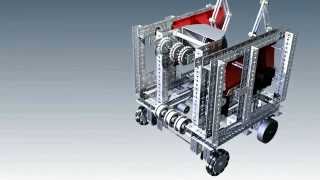 Geared Reaction Robot Frame Reveal