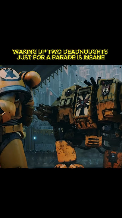 Dreadnaughts Catwalk in Holy Terra #warhammer40ktacticus #warhammer40kofficial #warhammer40k #shorts
