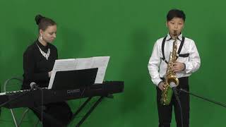 Ли Кюмин  - Serenade To Spring (Lovland, Rolf U.) на саксофоне