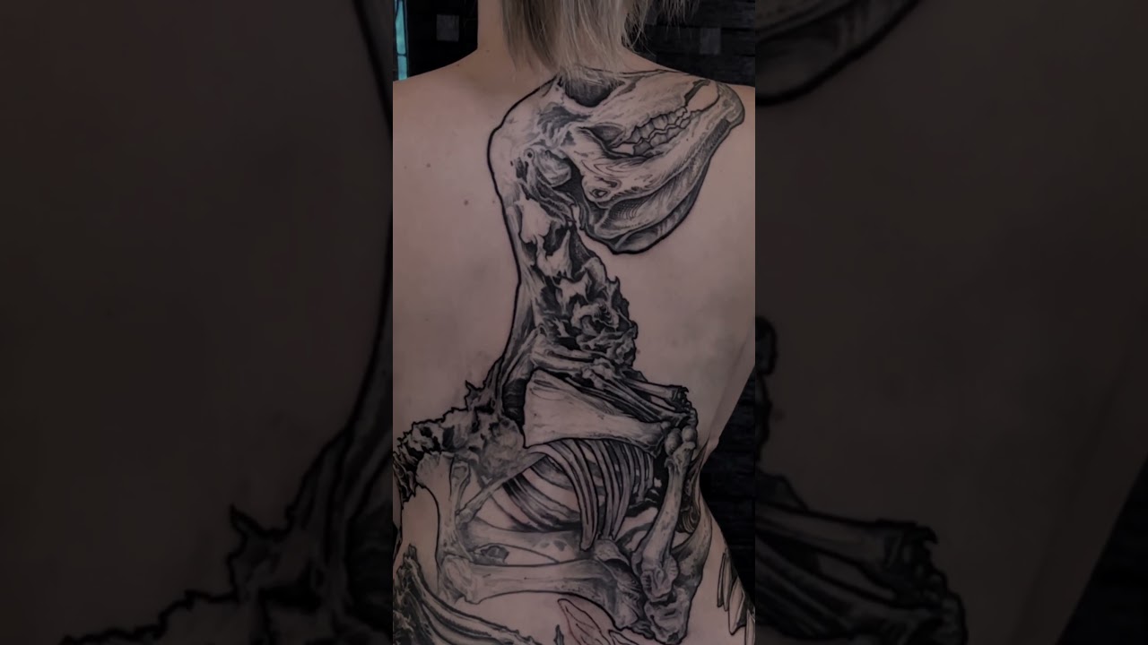 Animal anomaly tattoo