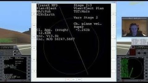 Orbiter 2017 Earth to s using TransX [Part 2 of 9] Explaining the Launch Date