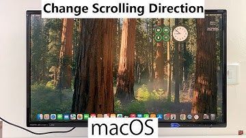 How To Change Scrolling Direction On Mac