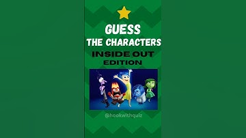 Only a true insideout fan can give a correct answer #quiz  #insideout #insideout2 #divertissement