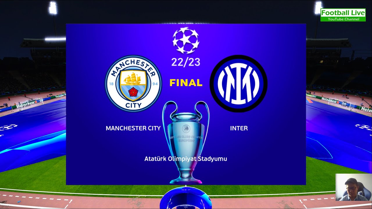 2023 UEFA Champions League Final Manchester City vs Inter - Penalty Shootout eFootball Gameplay