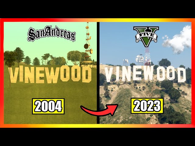 GTA 5 vs. San Andreas  Evolution of Los Santos 🔥 (Map Comparison) 