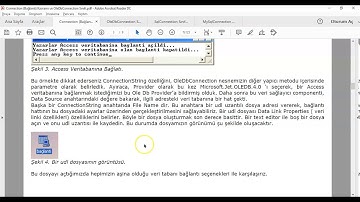 Görsel Programlama II c# Connection Kavramı ve Kullanımı