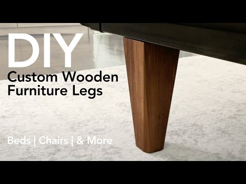 Custom furniture legs | Woodworking