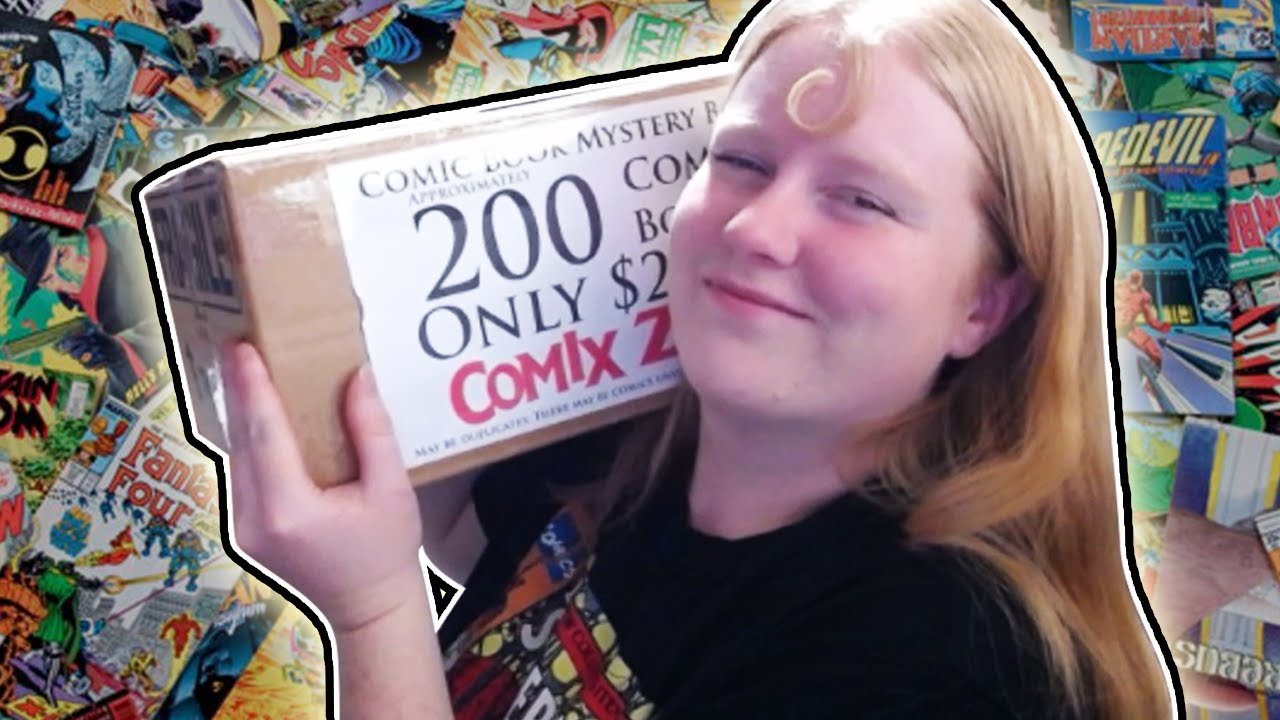 ★LIVE★ Shweebe Streams ★ 200 Comic Books - Blind Unboxing!!