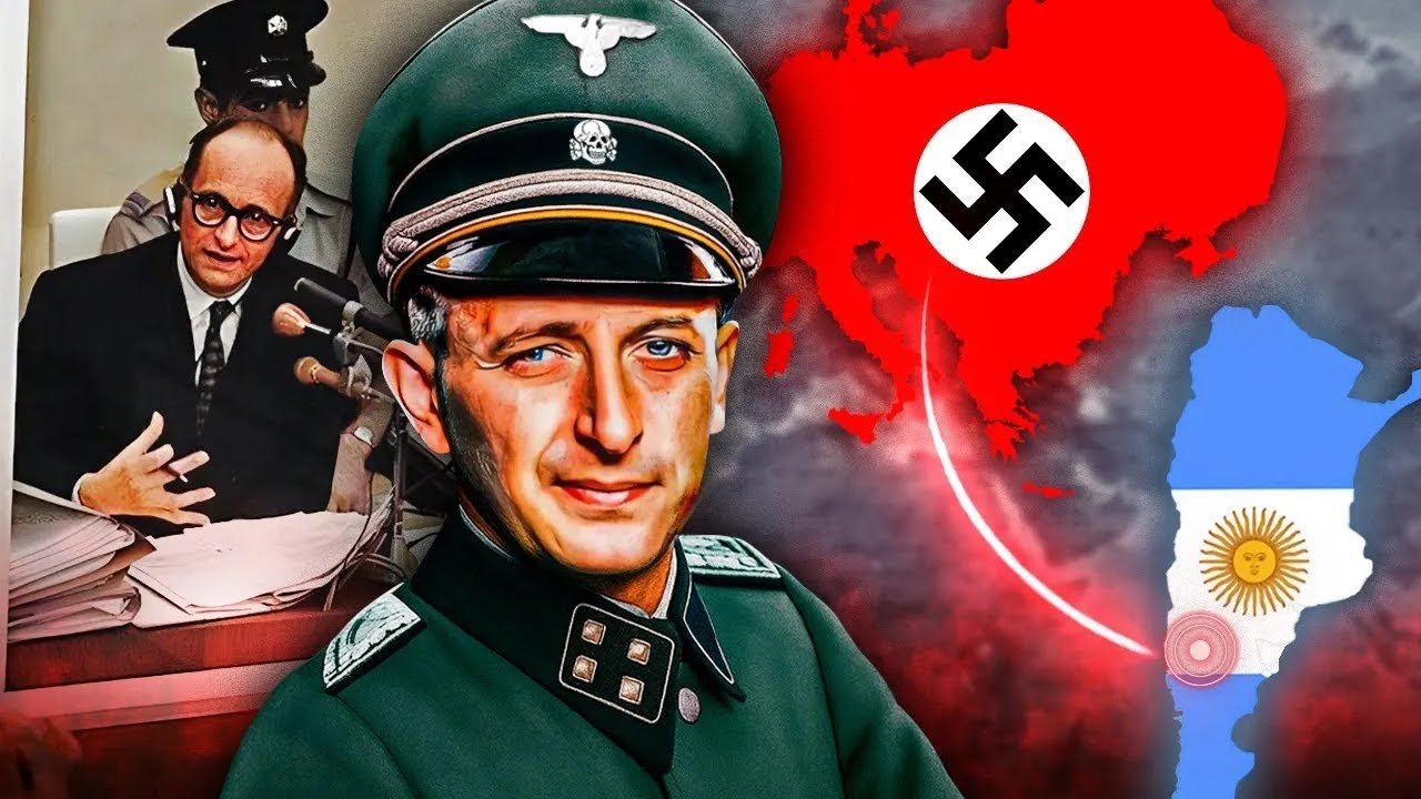 Why did Adolf Eichmann hide in Argentina after World War II?