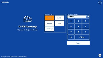 C# - Designing Login Form for Point of Sales in WinForm App