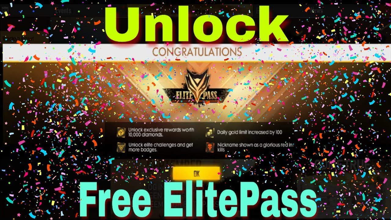 Free Elite Pass Unlock Garena Freefire By Dp Gamers Youtube