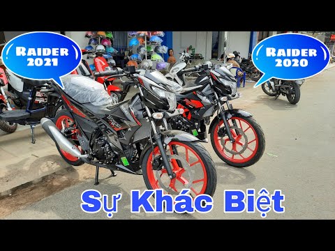 So Sánh Suzuki Raider 2021 vs Raider 2020 SỰ KHÁC BIỆT QUÁ LỚN ...