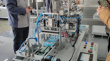 NBL-4800KN inner earloop Automatic 1+1  kids mask machine video