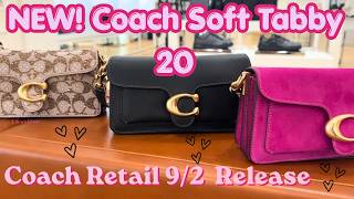 💖👜Coach Retail New Soft Grain Tabby 20 🥹 9/2 Release @coach screenshot 3
