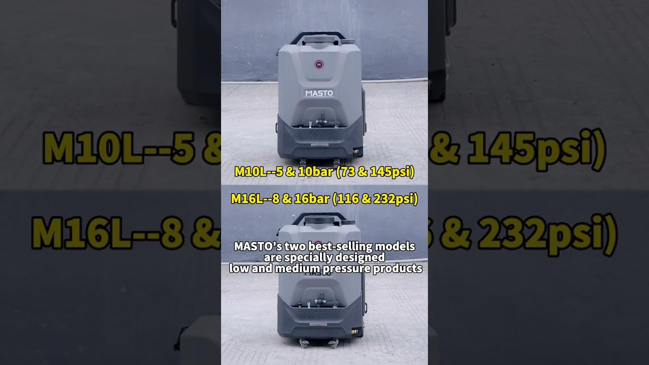 About the difference between the two MASTO air conditioning cleaners M10L & M16L.