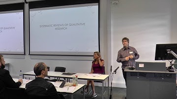 Synthesising Qualitative Research Findings, Dr Ruth Garside, Professor James Thomas