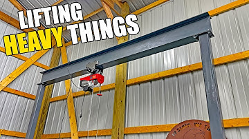 Making Our Own Shop Crane