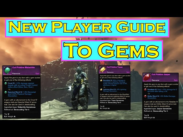 New World gems guide