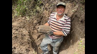 ENCONTRE ESTE TESORO en esta excavación /Radiestesia Y Tesoros