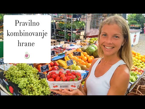 Pravilno kombinovanje hrane - sirova biljna ishrana