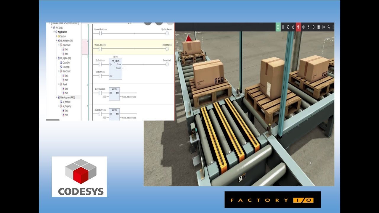 CODESYS AND FACTORY IO SECOND SESSION || MODBUS PROTOCOL || - YouTube