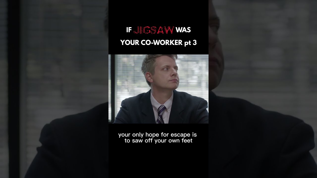If JIGSAW Was Your Co Worker PART 3 Halloween Saw Jigsaw Horror Funny Sketch Parody
