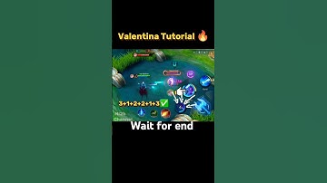 Valentina Tutorial mobile legends #shorts #tutorial #mlbb