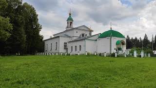 Remote Russia. Monastery In The Vladimir Region.