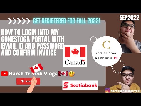 HOW TO LOGIN WITH CONESTOGA EMAIL? | CONFIRM YOUR INVOICE FOR SEPTEMBER 2022 | HARSH TRIVEDI VLOGS??