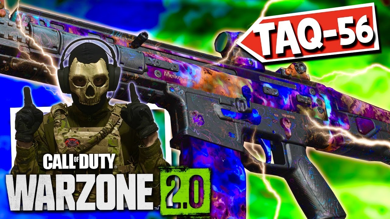 La MEJOR CLASE DE CALL OF DUTY: WARZONE 2.0 TAQ 56 | MEJOR CLASE TAQ 56 ...