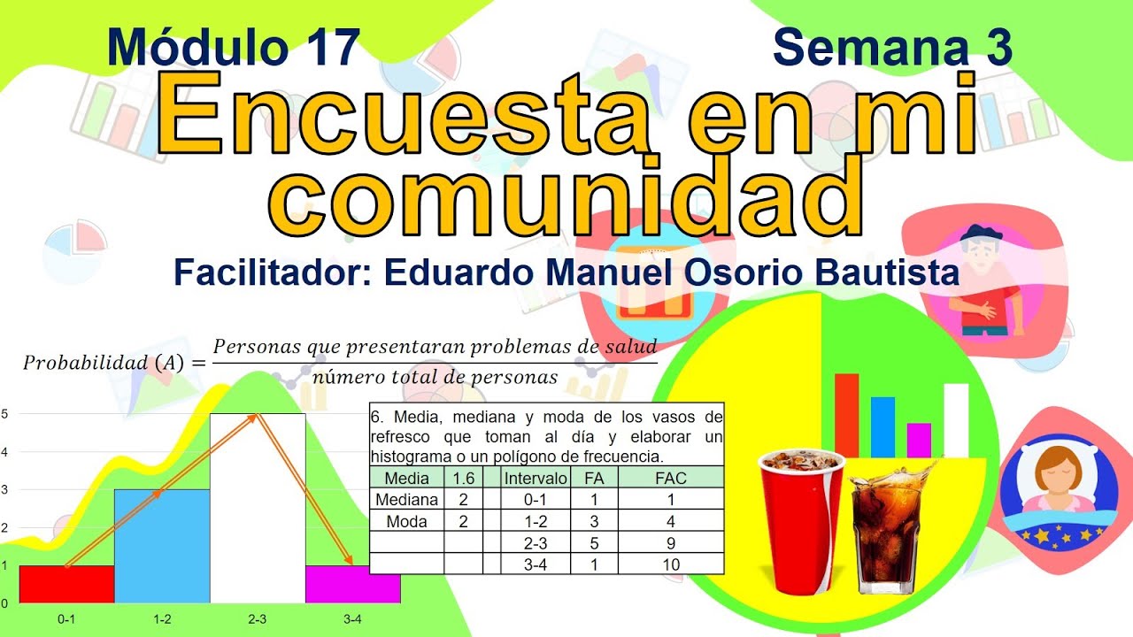 Módulo 17 semana 3 actividad 6 "Encuesta en mi comunidad" 2021 - YouTube
