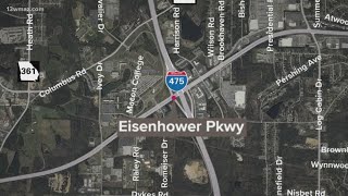 Crash between sedan and box truck leaves 1 in 'critical' condition, Bibb County Sheriff's Office say
