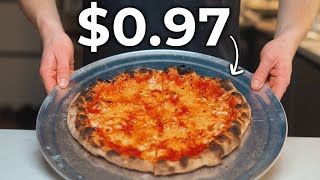 How I Made a WHOLE Pizza for Under $1