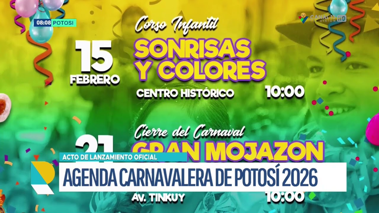 Lanzan Agenda Carnavalera inicia el Carnaval 2026 con una entrada citadina que resalta identidad
