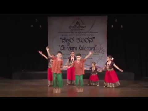 Folk Dance by Infants of SHAILUSHAM ARTS  CREATIONS