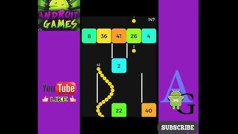 Android Games #1 : snake vs block